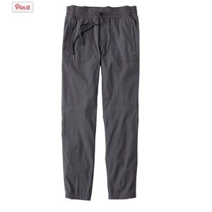 Llbean vista camp pants black medium women’s, retail 89.00